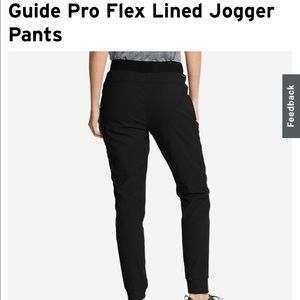 Eddie Bauer Pro Flex Lined Jogger Pants 